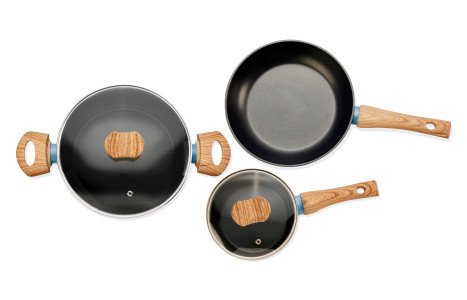 Eco Cookware 3 Piece Set Fackelmann Housewares